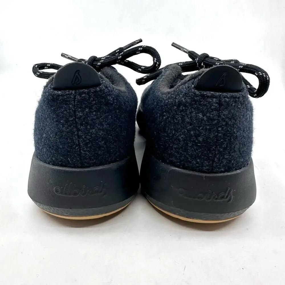 Allbirds Womens Merino Wool Runners US 7 Black Everyday Sneakers Running Shoes